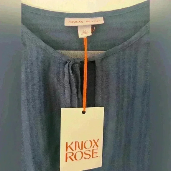 NWT Knox Rose flowy deep teal top size M (S115) - Picture 6 of 10